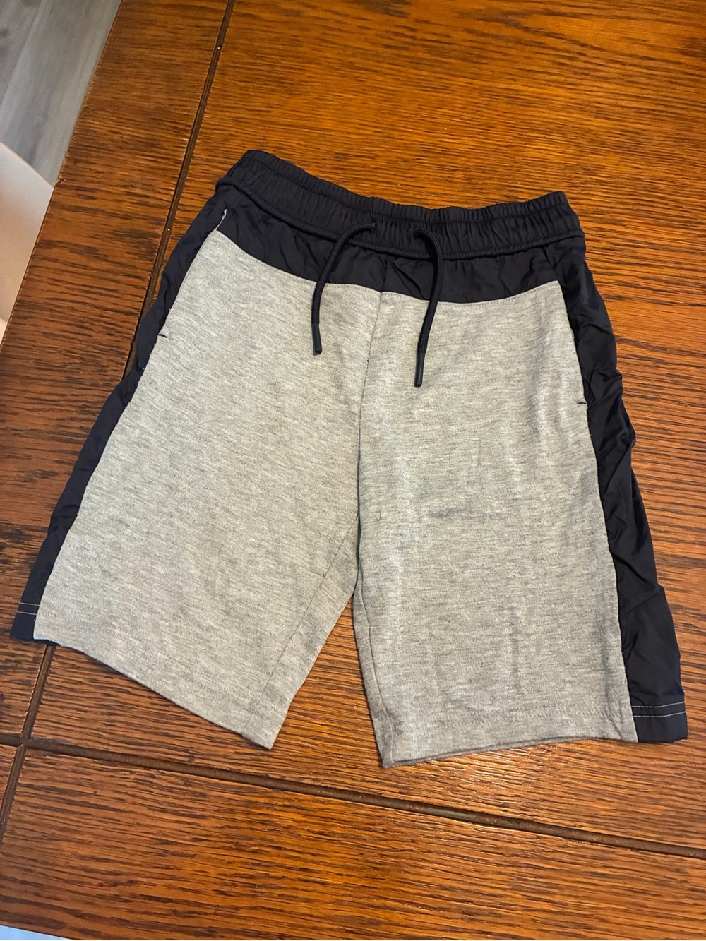 GAP Grey and Black Athletic Drawstring Kids Shorts